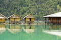 Bamboo floating resort